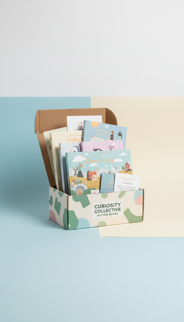 Picture Books Box With Activity Sheets